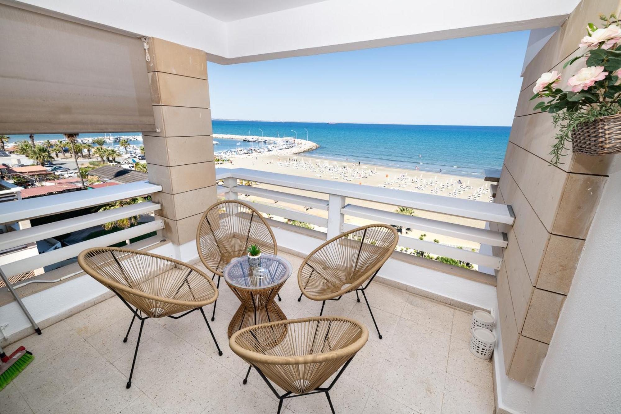 Lazuli Beachfront Sea View Ap144 Larnaca Zewnętrze zdjęcie